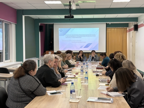 Районный круглый стол в рамках реализации Единой модели профориентации &laquo;Ресурсное обеспечение профориентационной работы с обучающимися с ограниченными возможностями здоровья, с инвалидностью&raquo;